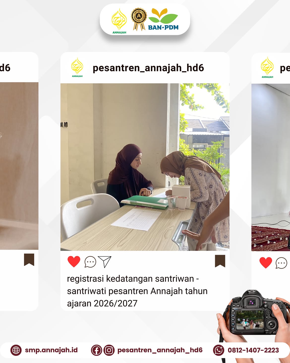 Pendaftaran Santri Baru Tahun Pelajaran 2026/2027 Resmi Dibuka