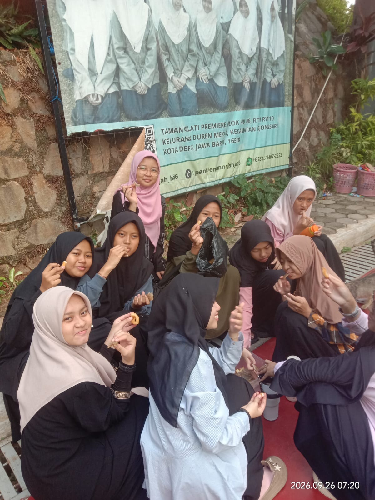 Kunjungan Wali Santri Pesantren Annajah Tamprim, Momen Hangat Bersama Keluarga